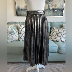 Zara New metallic Skirt